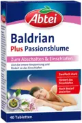 ABTEI Baldrian plus Passionsblume überz.Tabl.