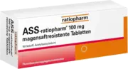 ASS-ratiopharm 100 mg magensaftres.Tabletten