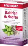 BAKANASAN Beruhigungs-Dragees Baldrian & Hopfen