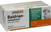 BALDRIAN-RATIOPHARM überzogene Tabletten