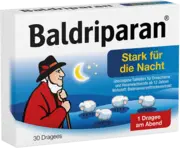 BALDRIPARAN Stark für die Nacht überzogene Tab.