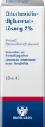 CHLORHEXIDINDIGLUCONAT Lösung 2% Konzentrat