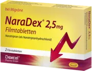 NARADEX 2,5 mg Filmtabletten