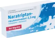 NARATRIPTAN-neuraxpharm 2,5 mg Filmtabletten