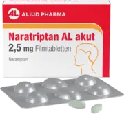 NARATRIPTAN AL akut 2,5 mg Filmtabletten