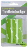 UM TIERPFLASTERBANDAGE 7,5 cmx5,5 m grün m.Kno.