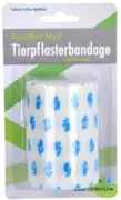 UM TIERPFLASTERBANDAGE 7,5 cmx5,5 m weiß m.Pf\o