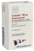 VENTOLAIR 100 mcg 100 Hub Dosieraerosol