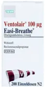 VENTOLAIR 100 æg 200 Hub Easi Breathe Dos.-Aerosol