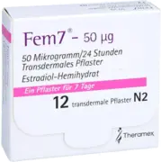 FEM7 50 mcg transdermale Pflaster