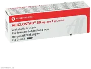 ACICLOSTAD 50 mg pro 1 g Creme ALIUD