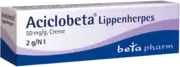 ACICLOBETA Lippenherpes Creme