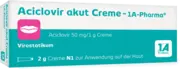 ACICLOVIR akut Creme-1A Pharma