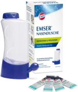 EMSER Nasendusche mit 4 Btl.Nasenspülsalz