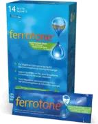 FERROTONE Eisen m.Apfelkonzentrat u.Vitamin C Btl.