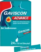 GAVISCON Advance Pfefferminz 1000mg/200mg SUS Btl.