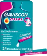 GAVISCON Dual 500mg/213mg/325mg Susp.z.Einn.Btl.