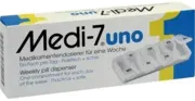 MEDI 7 uno Medikamentendosierer für 7 Tage weiß