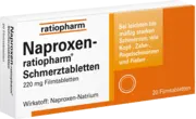 NAPROXEN-ratiopharm Schmerztabl. Filmtabletten