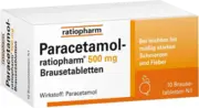 PARACETAMOL-ratiopharm 500 mg Brausetabletten
