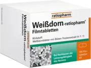 WEISSDORN-RATIOPHARM Filmtabletten