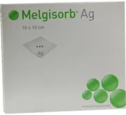 MELGISORB Ag Verband 10x10 cm