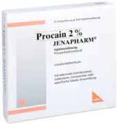 PROCAIN 2% JENAPHARM Injektionslösung Ampullen