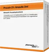 PROCAIN Röwo 2% Inj.-Lsg.Ampullen 2 ml