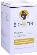 BIO-H-TIN Vitamin H 2,5 mg für 2x12 Wochen Tabl.